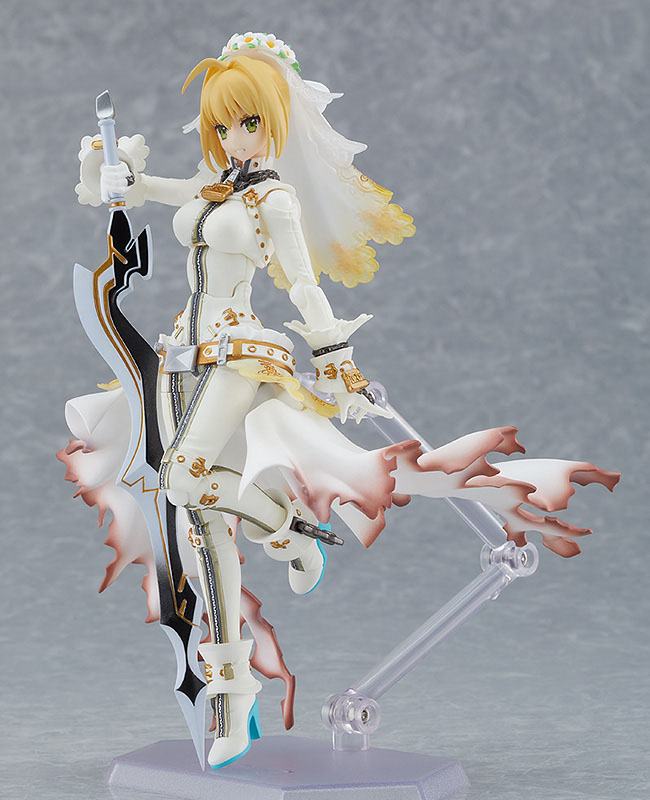 Fate/Grand Order Figma Action Figure Saber/Nero Claudius (Bride) 15 cm