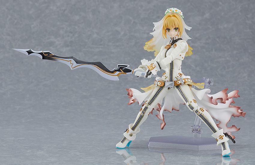 Fate/Grand Order Figma Action Figure Saber/Nero Claudius (Bride) 15 cm