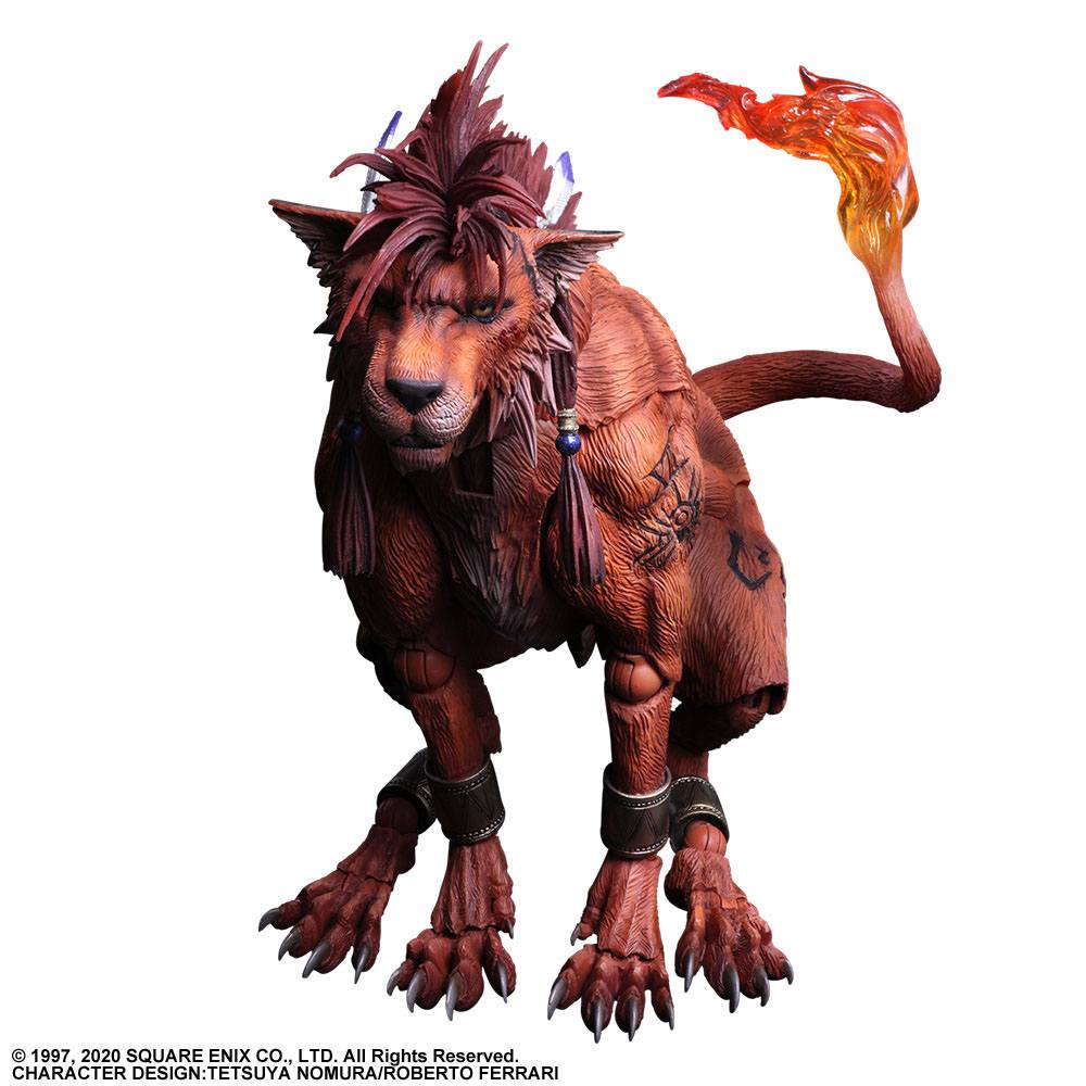 Final Fantasy VII Remake Play Arts Kai Action Figure Red XIII 18 cm