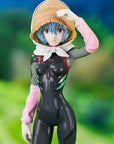 Rebuild of Evangelion Pop Up Parade PVC Statue Rei Ayanami Tentative Name Farming Ver. 17 cm