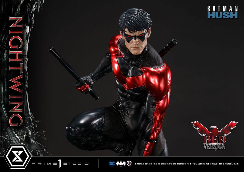 Batman Hush Statue Nightwing Red Version 87 cm