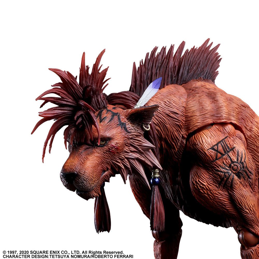 Final Fantasy VII Remake Play Arts Kai Action Figure Red XIII 18 cm