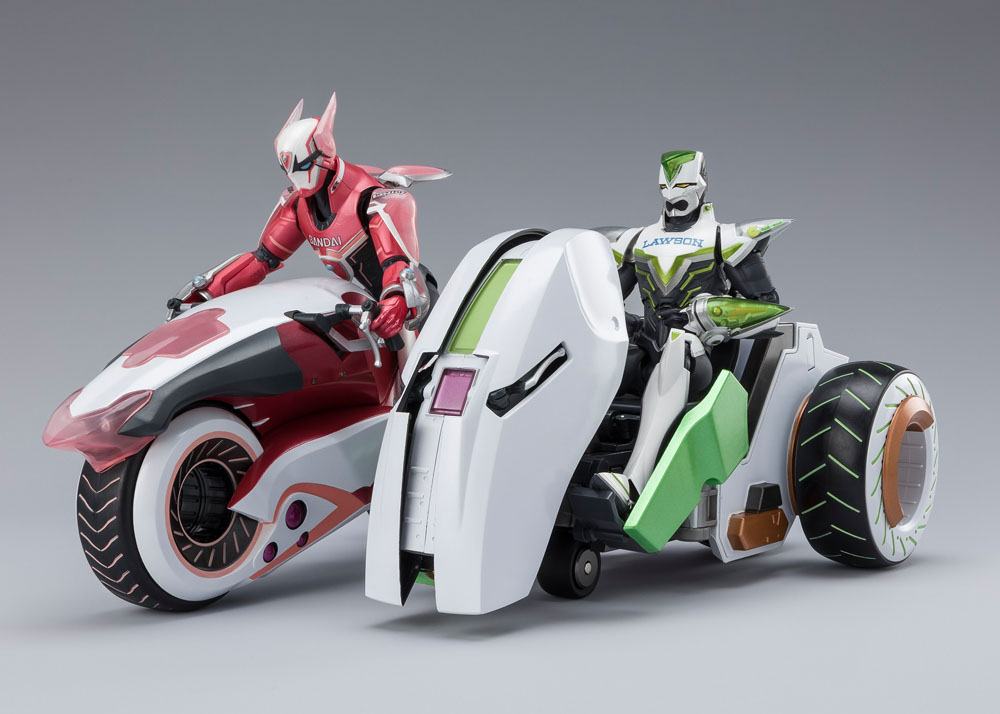 Tiger &amp; Bunny 2 S.H. Figuarts Action Figure Double Chaser &amp; Option Parts Set 24 cm