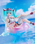 Hatsune Miku Wonderland PVC Statue Hatsune Miku Aqua Float Girls 18 cm