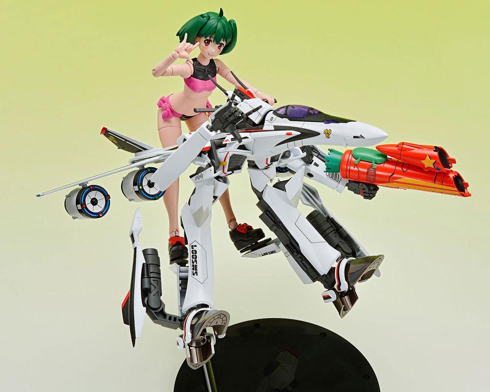 Macross F V.F.G. Action Figure VF-25F Messiah Ranka Lee 22 cm