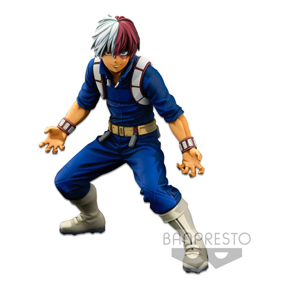 My Hero Academia Colosseum Modeling Academy Super Master Stars Piece Statue Shoto Todoroki 21 cm