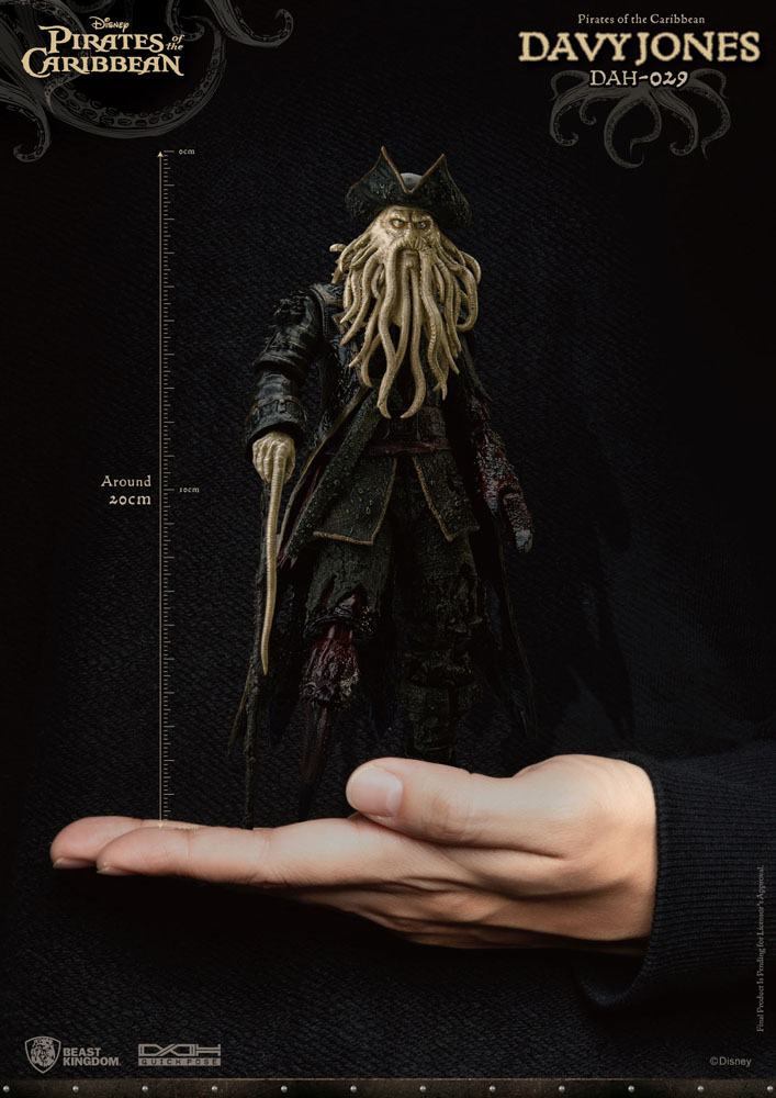 Pirates of the Caribbean - Davy Jones - Dynamic 8ction Heroes Action Figure 20 cm