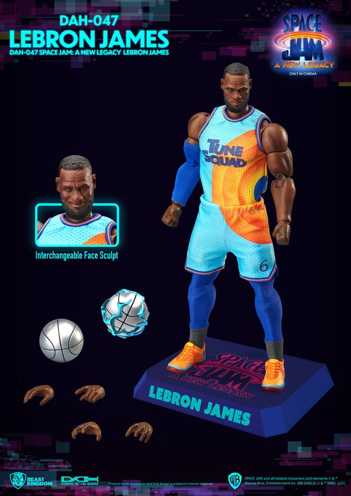 Space Jam: A New Legacy - LeBron James - Dynamic 8ction Heroes Action Figure 20 cm