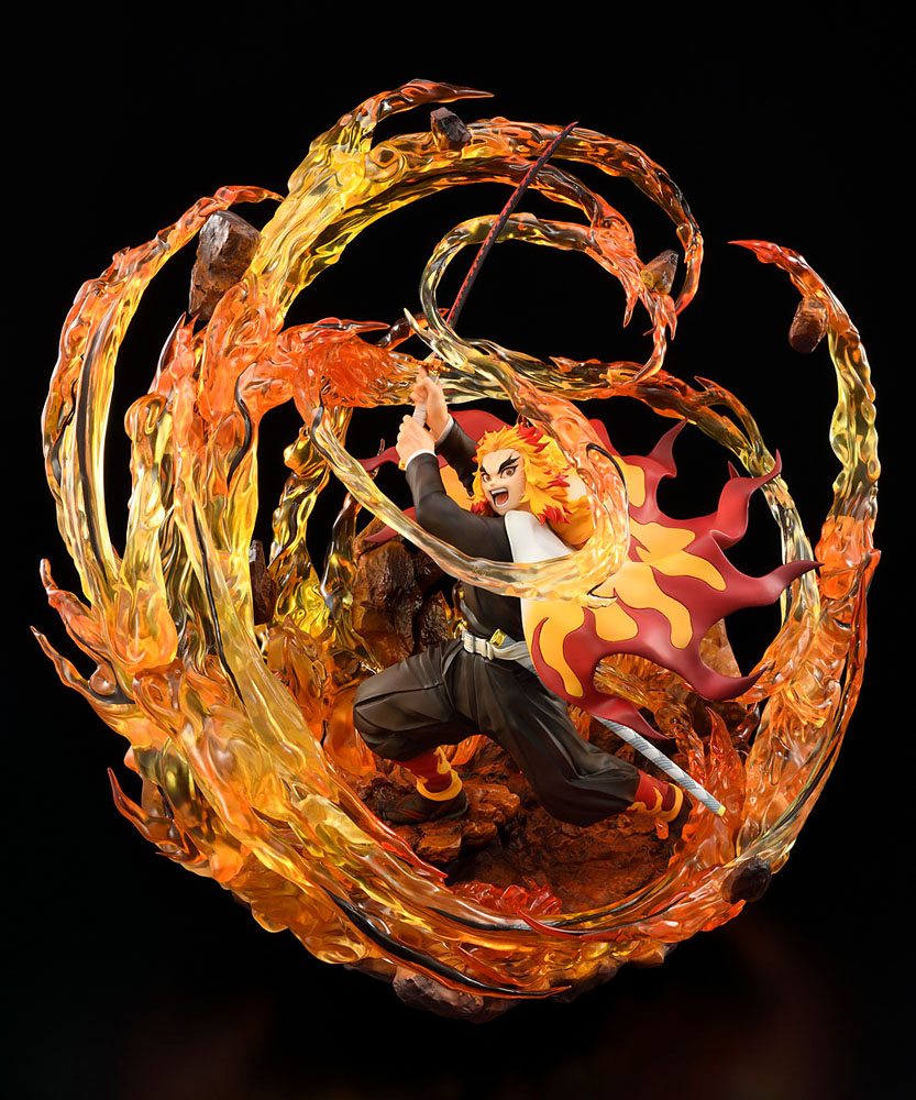 Demon Slayer: Kimetsu no Yaiba Statue 1/8 Kyojuro Rengoku DX Ver. 35 cm