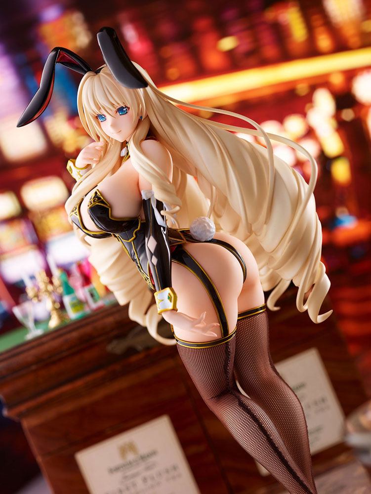 Unionism Quartet PVC Statue 1/6 Silveria Bunny &amp; Body Pillow Cover 33 cm