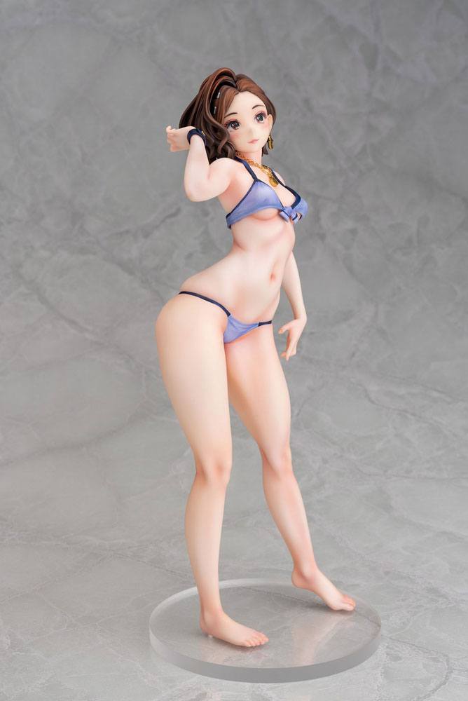 The Chief Kishi Mieko Statue 1/6 Mieko Kishi Eigyo-saki de Muchitto Kaisuiyoku Ver. 30 cm