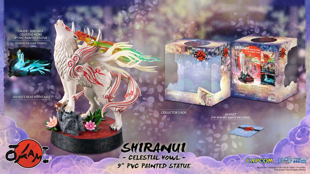 Okami - Shiranui (Celestial Howl) 23 cm