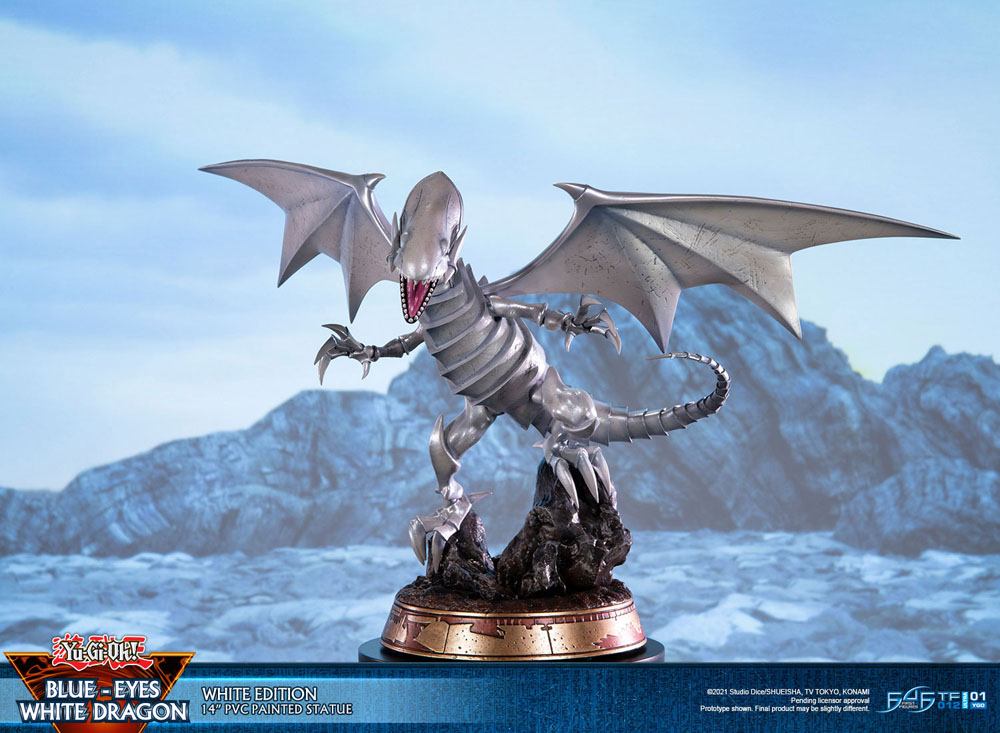 Yu-Gi-Oh! - Blue-Eyes White Dragon White Edition 35 cm