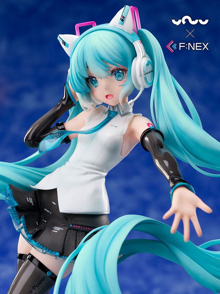 Vocaloid - Miku Hatsune Cat Ear Headphone Ver. 25 cm