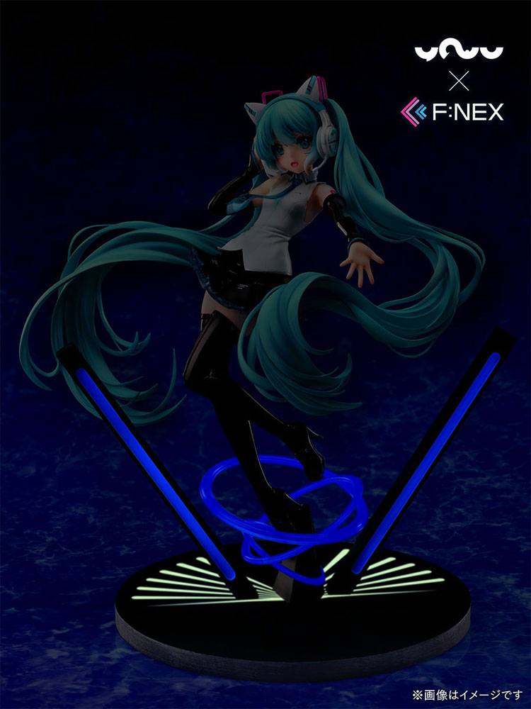 Vocaloid - Miku Hatsune Cat Ear Headphone Ver. 25 cm