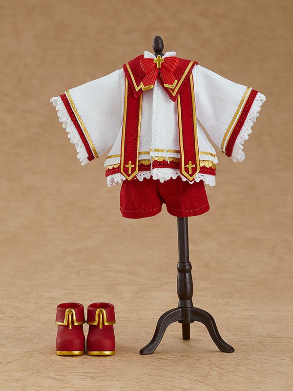 Original Character Parts for Nendoroid Doll Figures Outfit Set: Church Choir (Red)