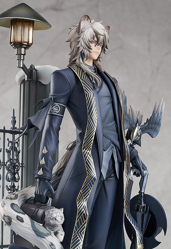 Arknights Arctech PVC Statue 1/8 SilverAsh: York&#39;s Bise Ver. 28 cm