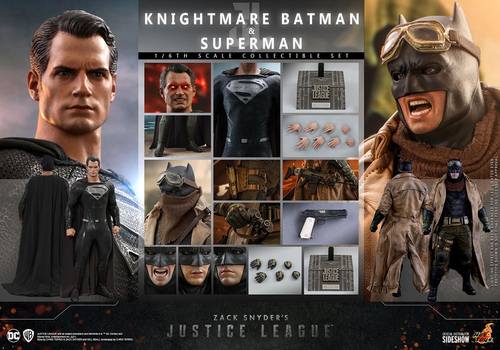 Zack Snyder&#39;s Justice League - Knightmare Batman and Superman - 2-Pack Action Figure 31 cm