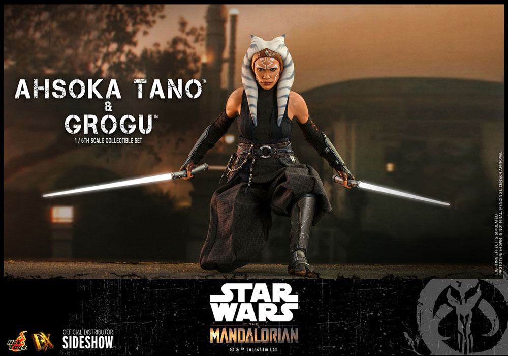 Star Wars The Mandalorian - Ahsoka Tano &amp; Grogu - 2-Pack Action Figure 29 cm 