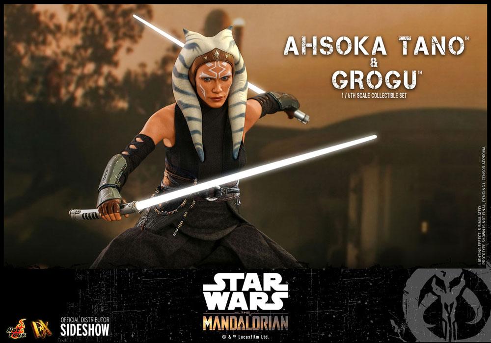 Star Wars The Mandalorian - Ahsoka Tano &amp; Grogu - 2-Pack Action Figure 29 cm 