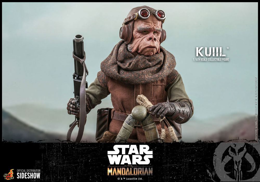 Star Wars The Mandalorian - Kuiil - 1/6 Action Figure 25 cm