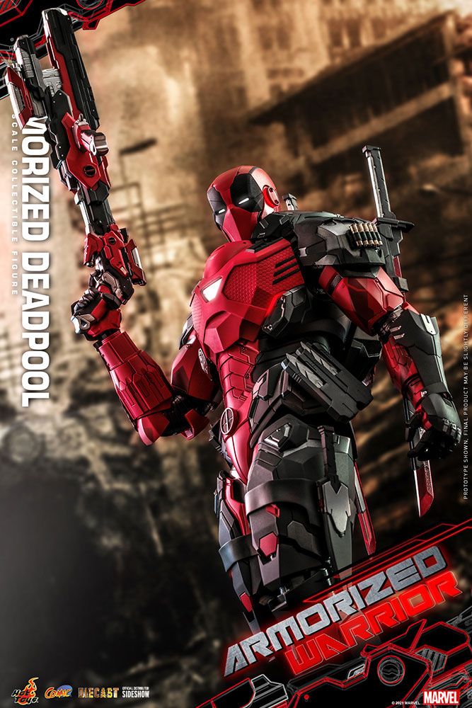 Marvel Comic - Armorized Deadpool - Masterpiece Action Figure 33 cm