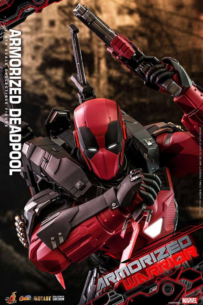 Marvel Comic - Armorized Deadpool - Masterpiece Action Figure 33 cm