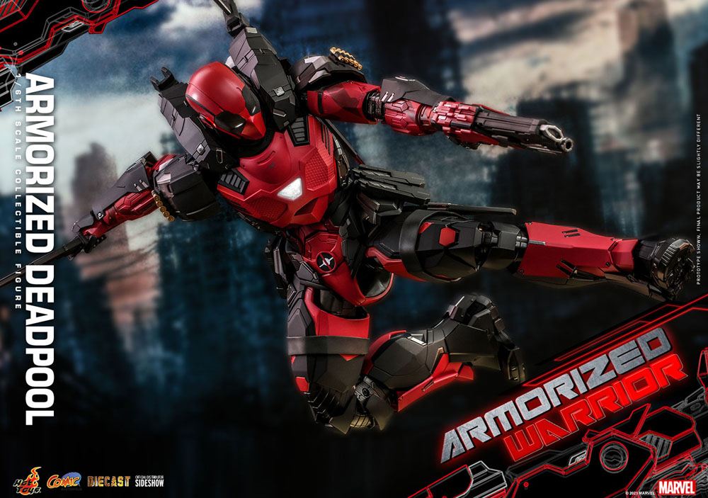 Marvel Comic - Armorized Deadpool - Masterpiece Action Figure 33 cm