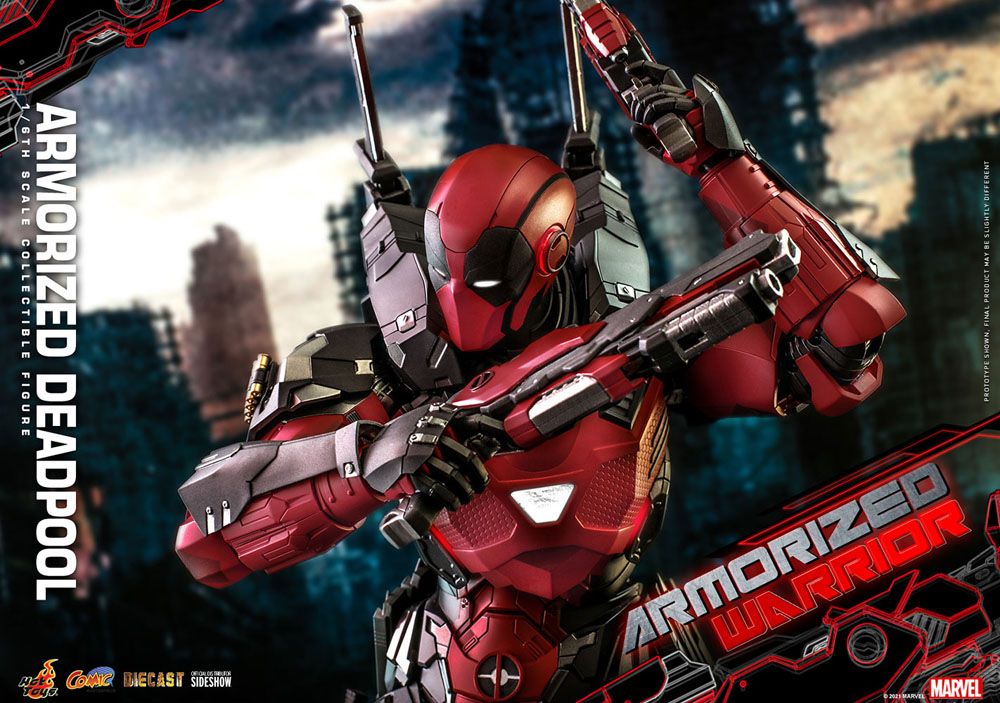 Marvel Comic - Armorized Deadpool - Masterpiece Action Figure 33 cm