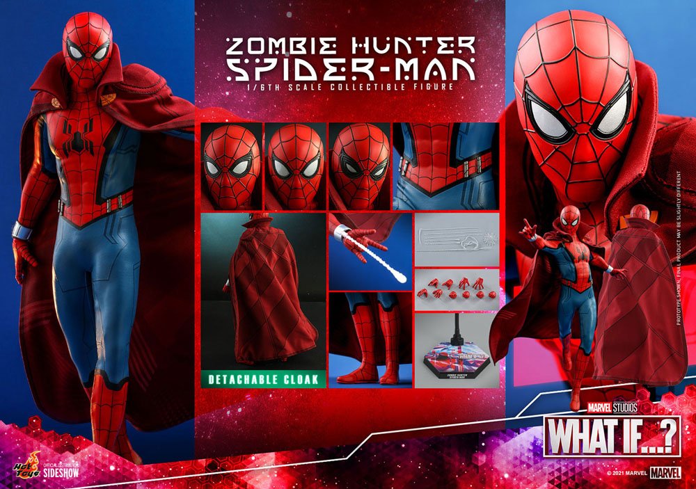 What If...? - Zombie Hunter Spider-Man - 1/6 Action Figure 30 cm