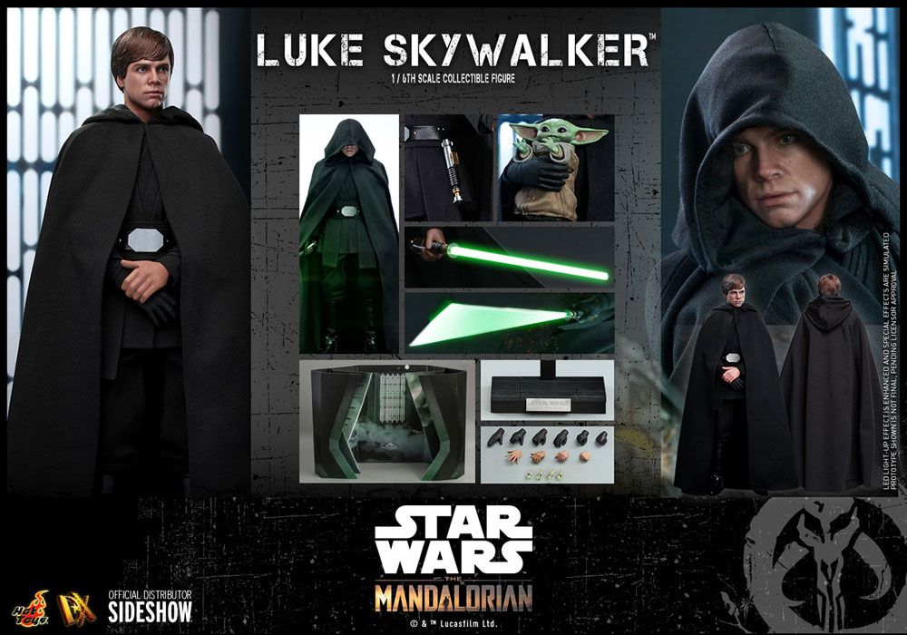 Star Wars The Mandalorian - Luke Skywalker - 1/6 Action Figure 30 cm