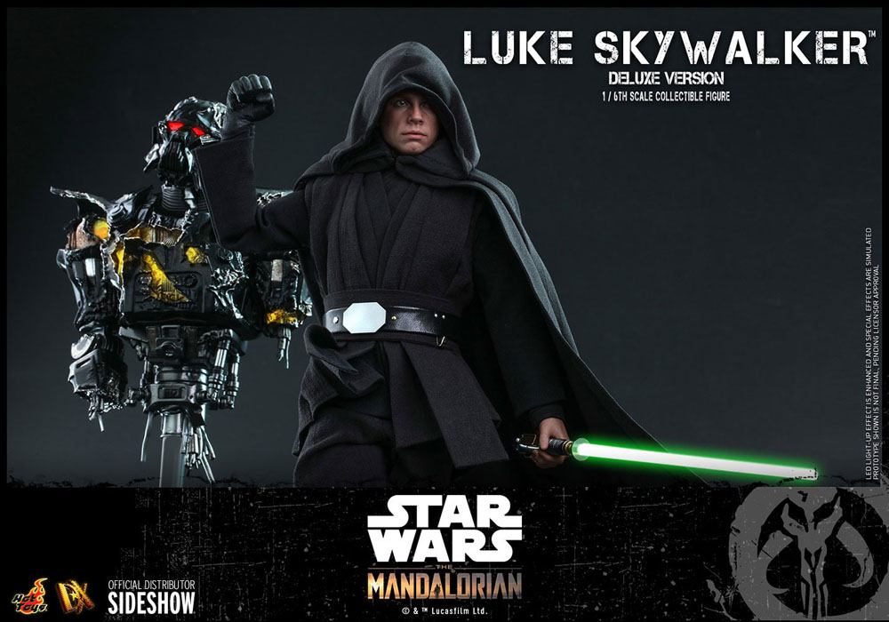 Star Wars The Mandalorian - Luke Skywalker (Deluxe Version) - 1/6 Action Figure 30 cm