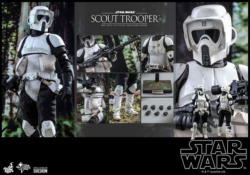 Star Wars Episode VI - Scout Trooper - 1/6 Action Figure 30 cm