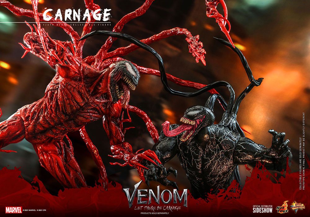 Venom: Let There Be Carnage Movie Masterpiece Series PVC Action Figure 1/6 Carnage 43 cm