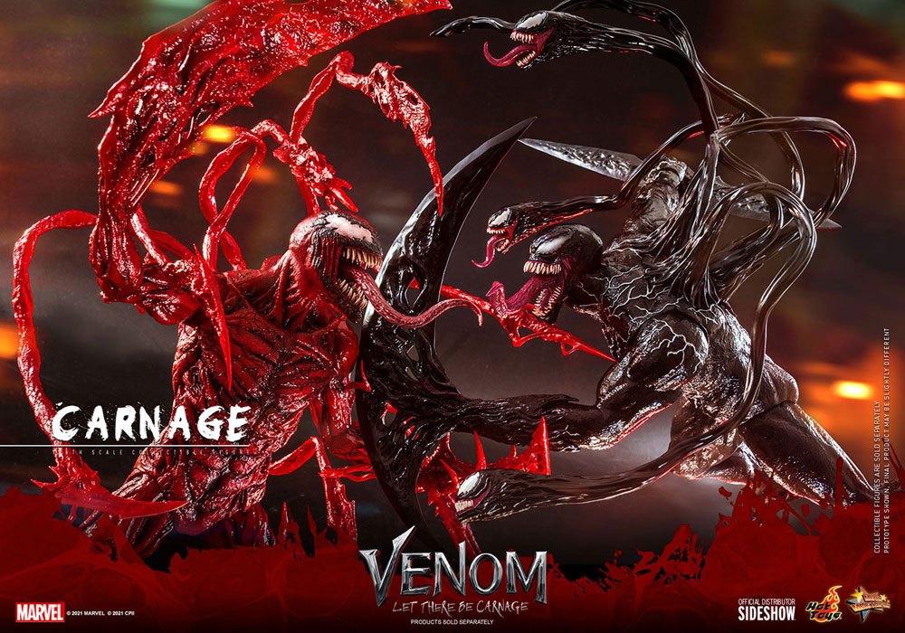 Venom: Let There Be Carnage Movie Masterpiece Series PVC Action Figure 1/6 Carnage 43 cm