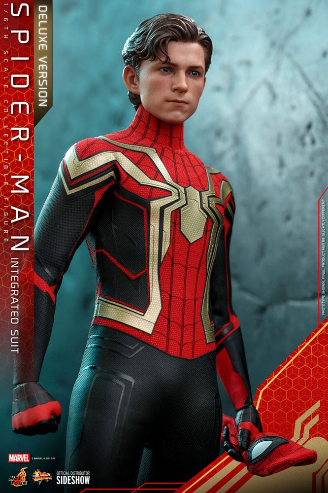 Spider-Man: No Way Home Movie Masterpiece Action Figure 1/6 Spider-Man (Integrated Suit) Deluxe Ver. 29 cm