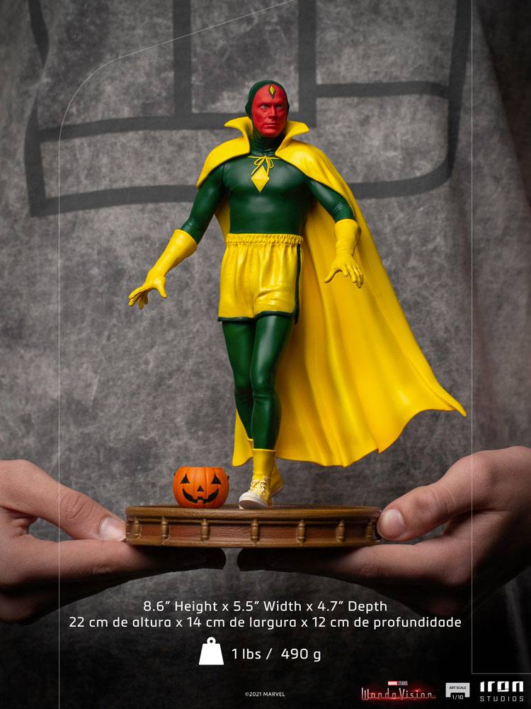 WandaVision Art Scale Statue 1/10 Vision Halloween Version 22 cm