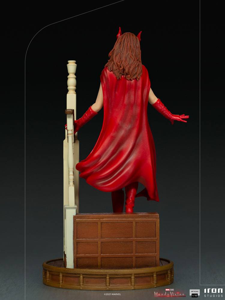 WandaVision Art Scale Statue 1/10 Wanda Halloween Version 23 cm