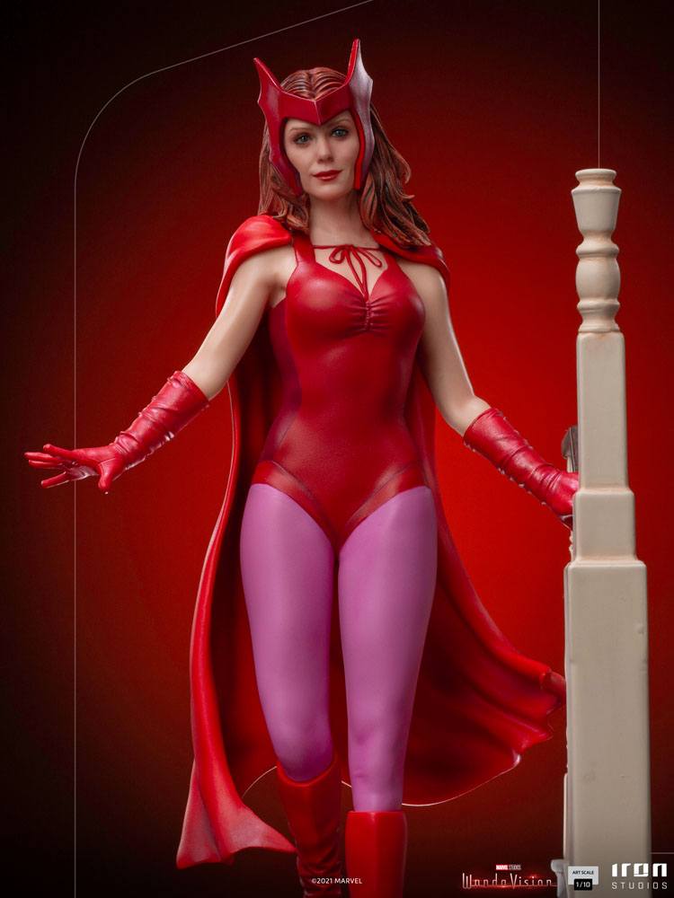 WandaVision Art Scale Statue 1/10 Wanda Halloween Version 23 cm