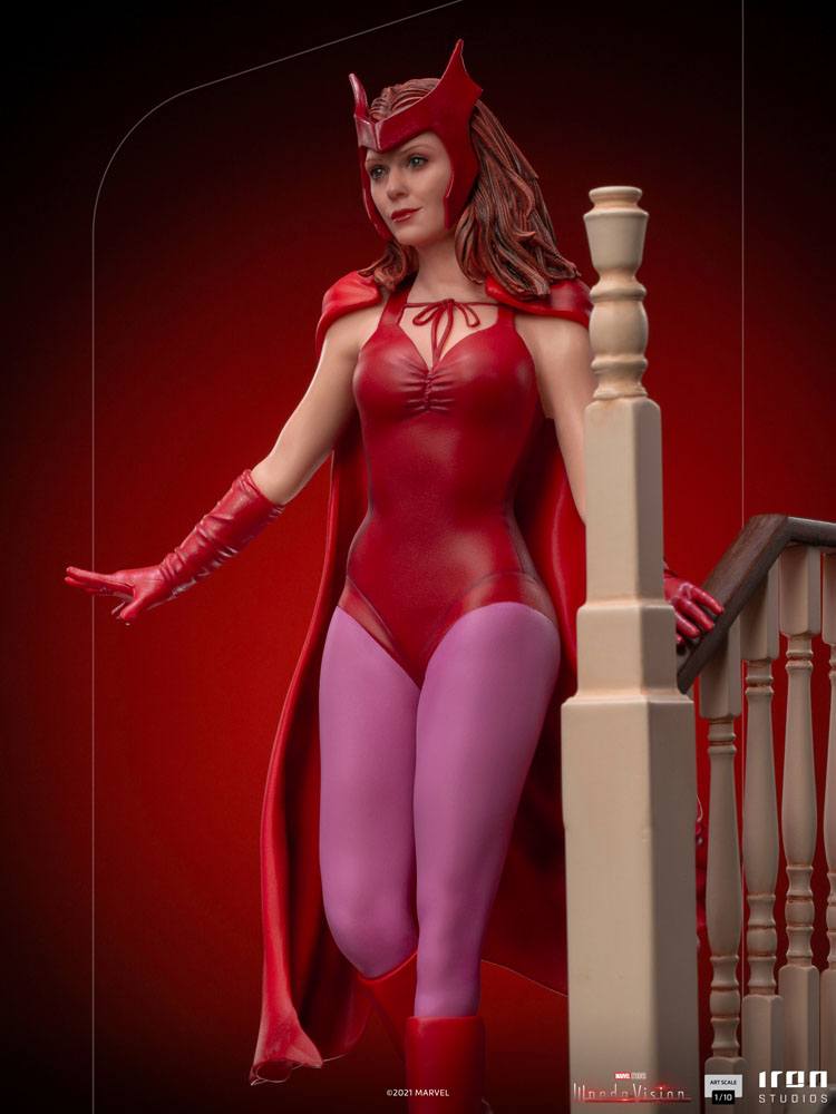 WandaVision Art Scale Statue 1/10 Wanda Halloween Version 23 cm