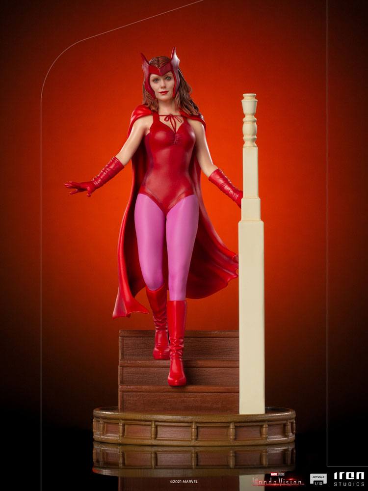 WandaVision Art Scale Statue 1/10 Wanda Halloween Version 23 cm