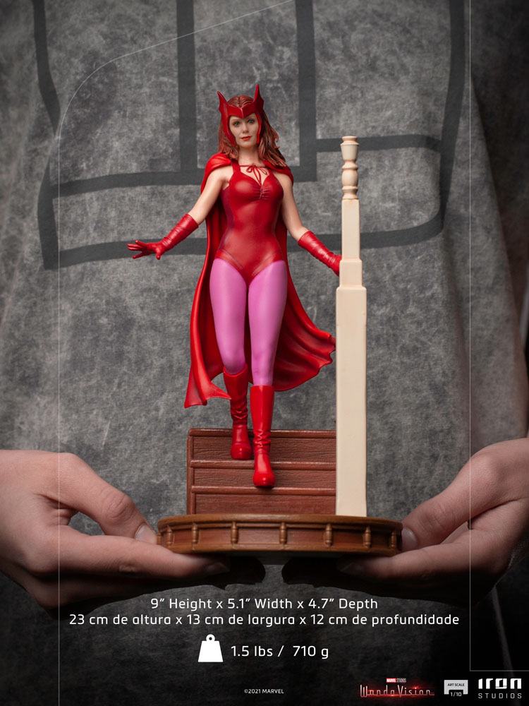 WandaVision Art Scale Statue 1/10 Wanda Halloween Version 23 cm