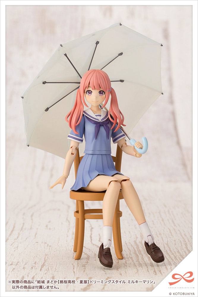 Sousai Shojo Teien - Madoka Yuki Touou High School Summer Clothes - 1/10 Plastic Model Kit 15 cm