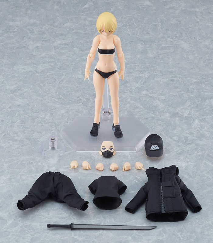 Original Character - Female Body Yuki with Techwear Outfit - Figma Action Figure 13 cm