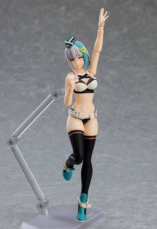 Original Character Plastic Angel - Lanna - Figma Action Figure 13 cm