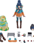 Laid-Back Camp Figma Action Figure Rin Shima DX Edition 13 cm