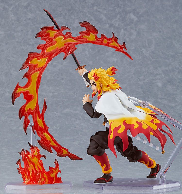 Demon Slayer: Kimetsu no Yaiba Figma Action Figure Kyojuro Rengoku 15 cm