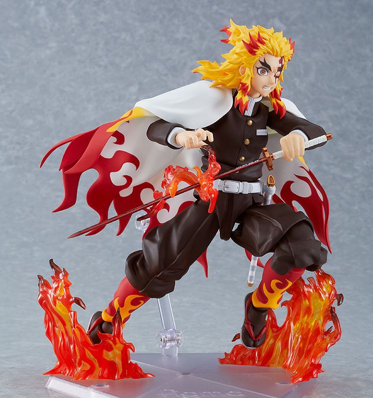 Demon Slayer: Kimetsu no Yaiba Figma Action Figure Kyojuro Rengoku 15 cm