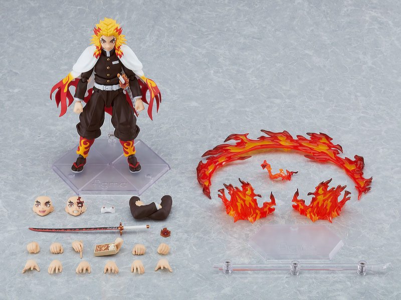 Demon Slayer: Kimetsu no Yaiba Figma Action Figure Kyojuro Rengoku 15 cm