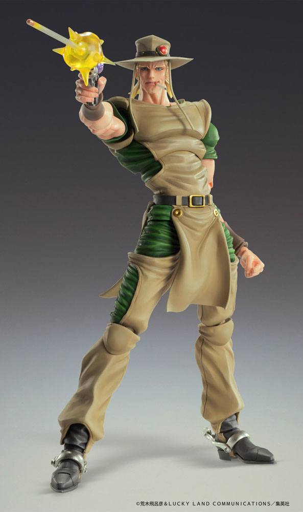 JoJo&#39;s Bizarre Adventure Part3 Super Action Action Figure Chozokado (Hol Horse) 15 cm